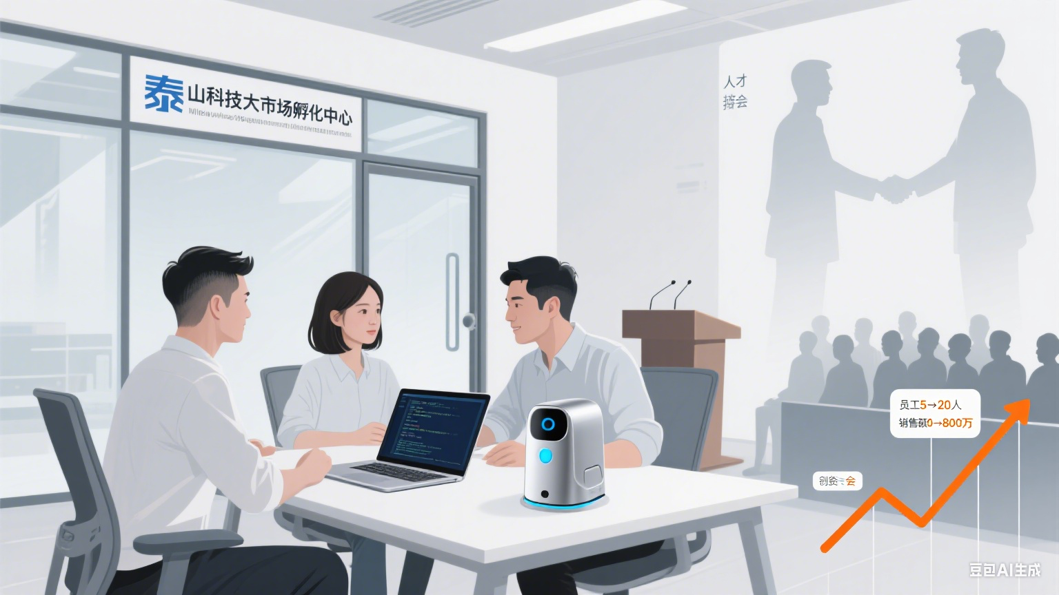 初创企业孵化成长案例